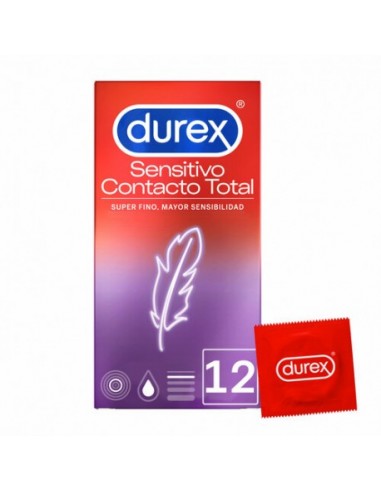 Durex contacto total 12u