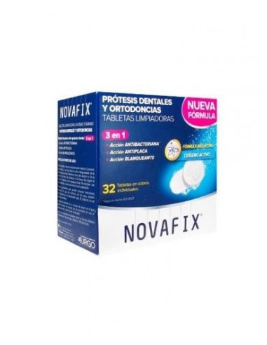 Novafix Tabletas Limpiadoras 32 Uds