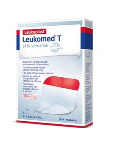 Leukomed T Skin Sensit 5X7,5 Cm 5 Uds