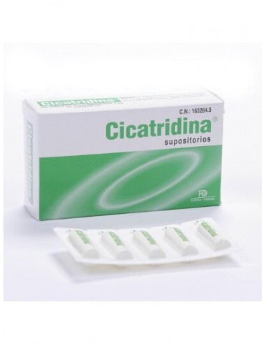 Cicatridina 5 Mg 10 Supositorios