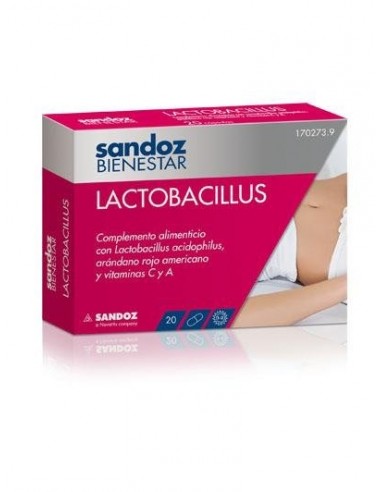 Sandoz Bienestar Lactobacillus 20 Unid