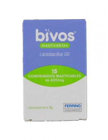 Bivos 600Mg 15 Comp Masticables