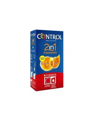 Preservativos Finissimo 2En1 Control 6U