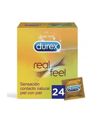 Durex Real Feel Sin Latex 24 Unidades