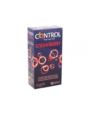 Control Strawberry Preservativos 12 Uds