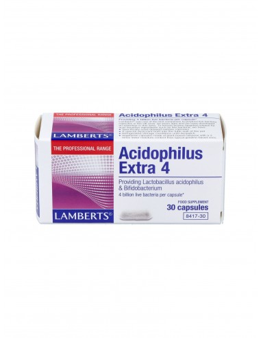 Acidofilus Extra 4 S/Leche 30 Cap....