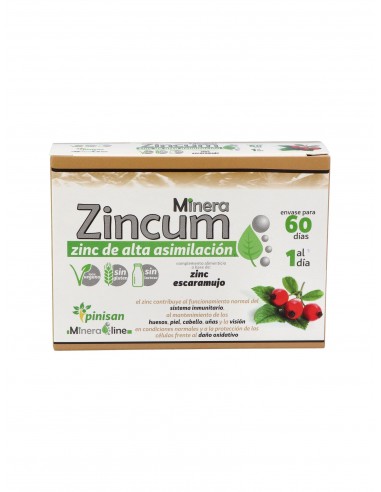 Mineraline Zincum 60Cap.