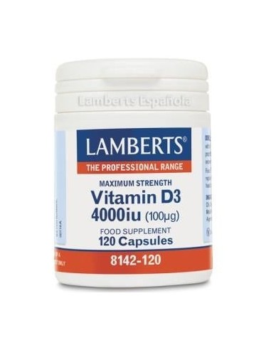 Vitamina D3 4000Ui 120Cap.