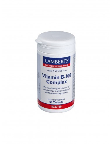 Vitamina B-100 Complex 60 Comp.
