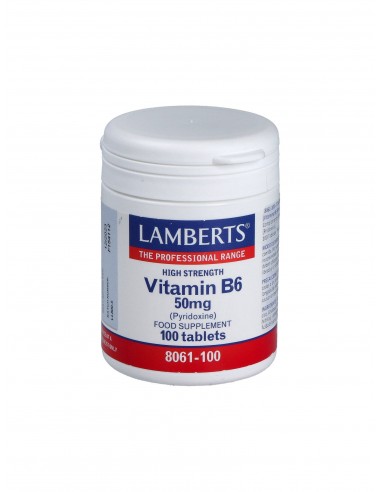 Vitamina B6 50 Mg. 100 Comp.