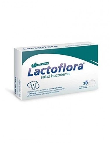 Lactoflora Salud Bucodental Menta 30 Com