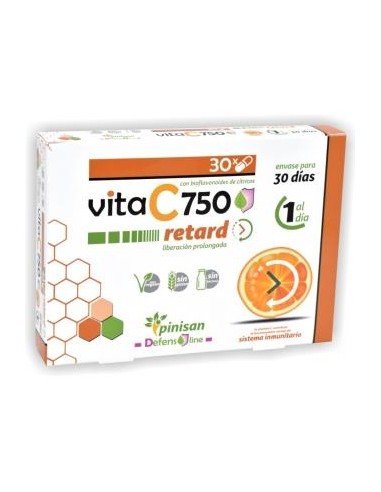 Vita C Retard 750Mg. 30Cap.