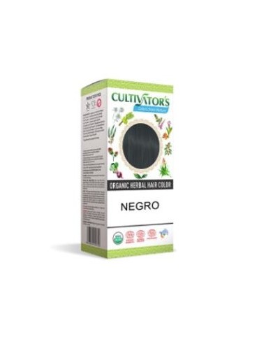 Negro Tinte Organico 100Gr. Ecocert