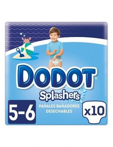 Dodot Splashers Talla 5 12-15 Kg 10 Uds