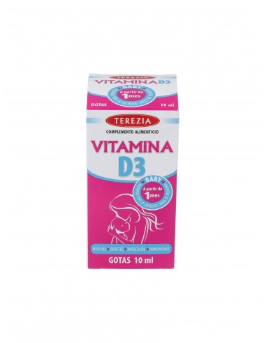 Vitamina D3 Gotas 10Ml.