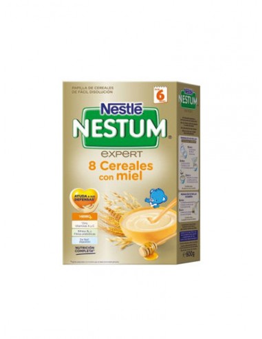 Nestle Nestum Expert 8 Cereales Miel 650