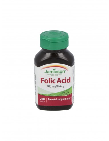 Acido Folico 400Mcg. 200Comp.