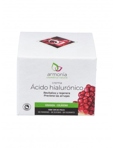 Crema Acido Hialuronico Granada 50Ml.