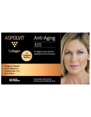 Aspolvit Collagen Anti Aging 20 Amp Beb