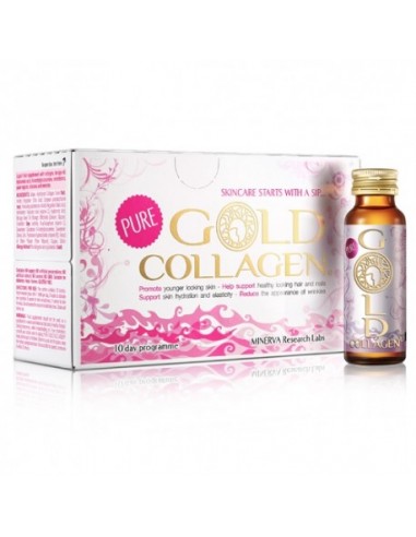 Minerva Gold Collagen Pure 10 frascos...