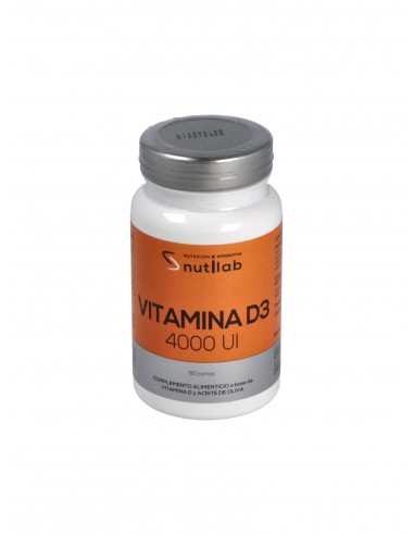 Vitamina D3 4000Ui 60Perlas