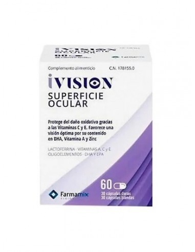 Ivision Superficie Ocular 60 Caps Farmam