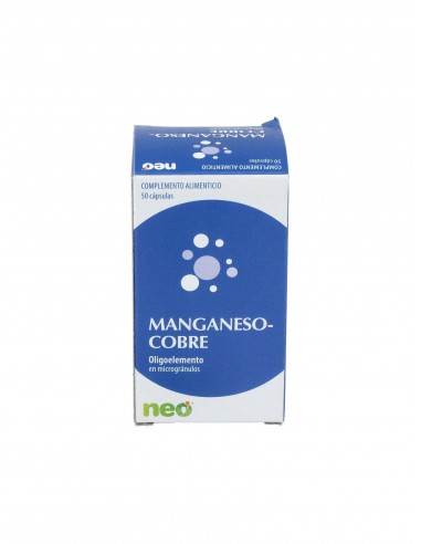 Manganeso-Cobre Microgranulos Neo 50Cap.