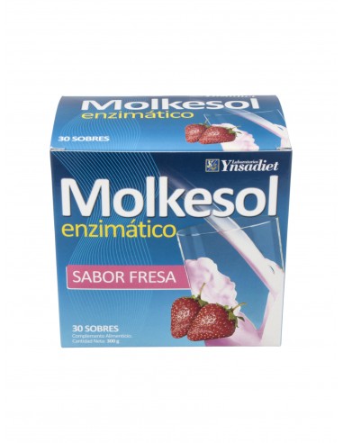 Molkesol Enzimatico Fresa 30Sbrs.