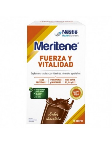 Meritene® batidos sabor chocolate 15...